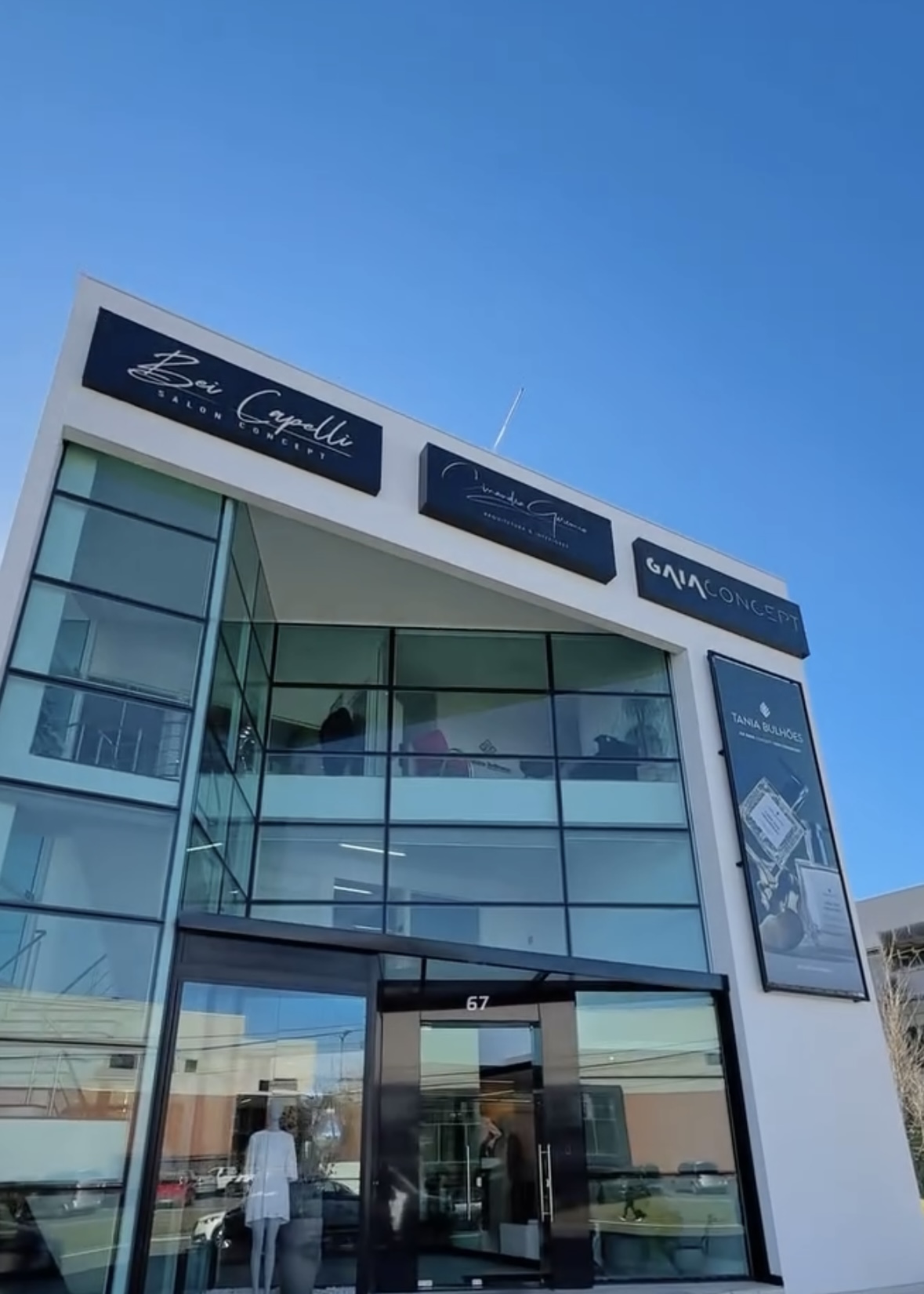 Fachada do Salão